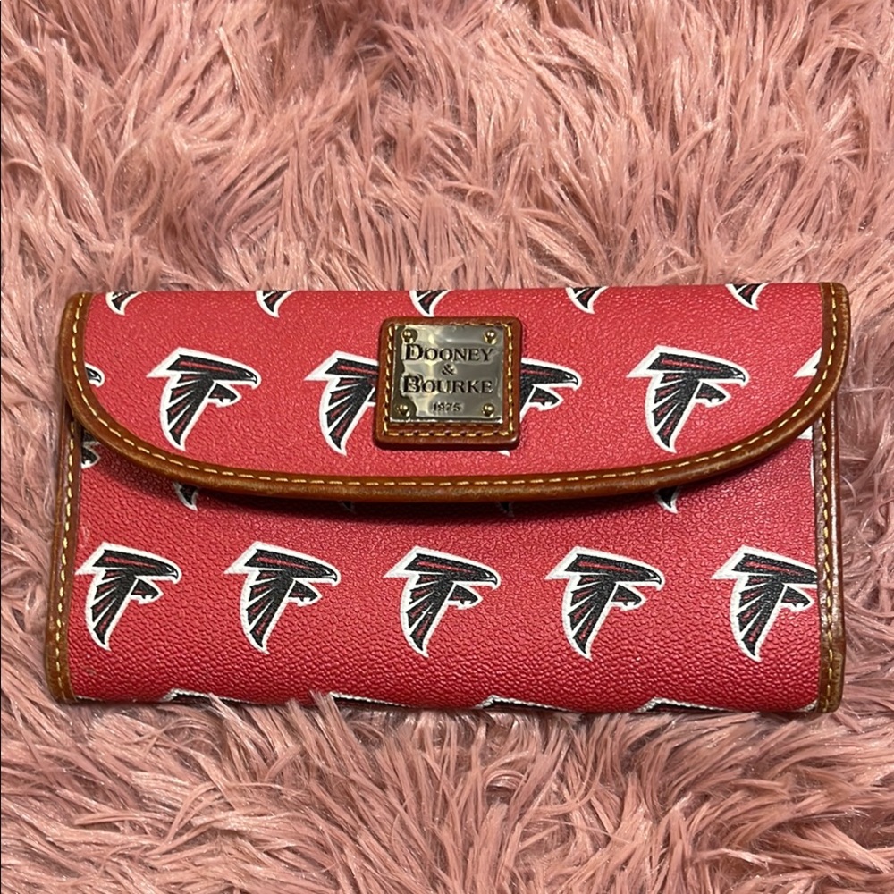 Dooney & Bourke Red Falcons Wallet